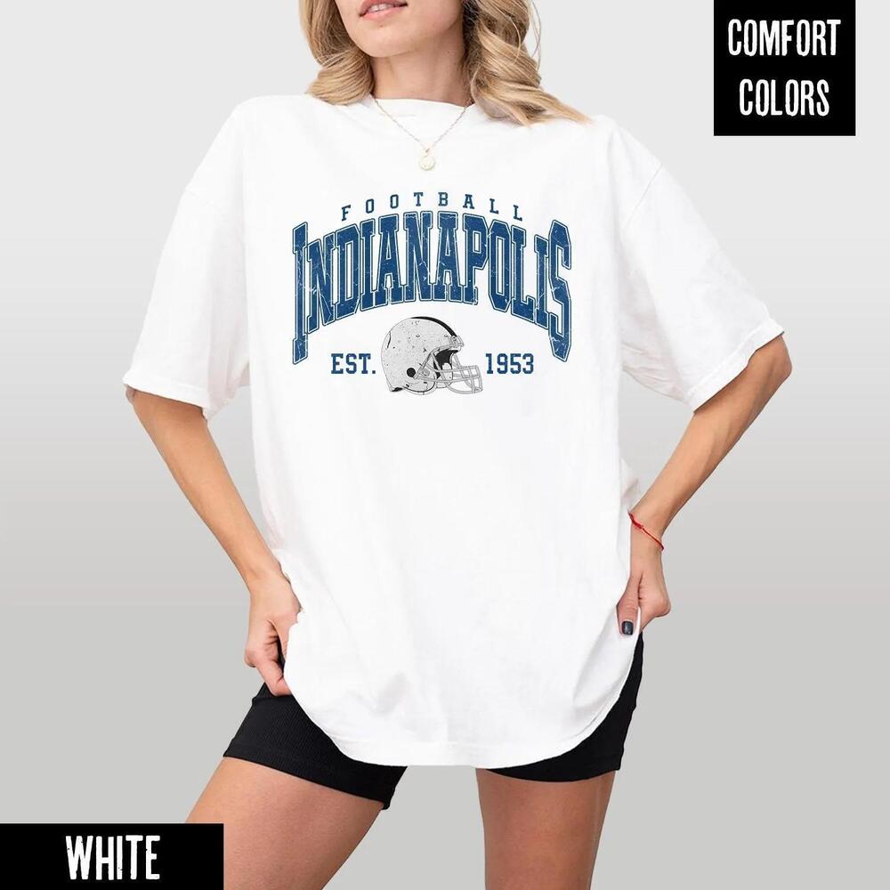 Indianapolis Football Shirt S Unisex Tee